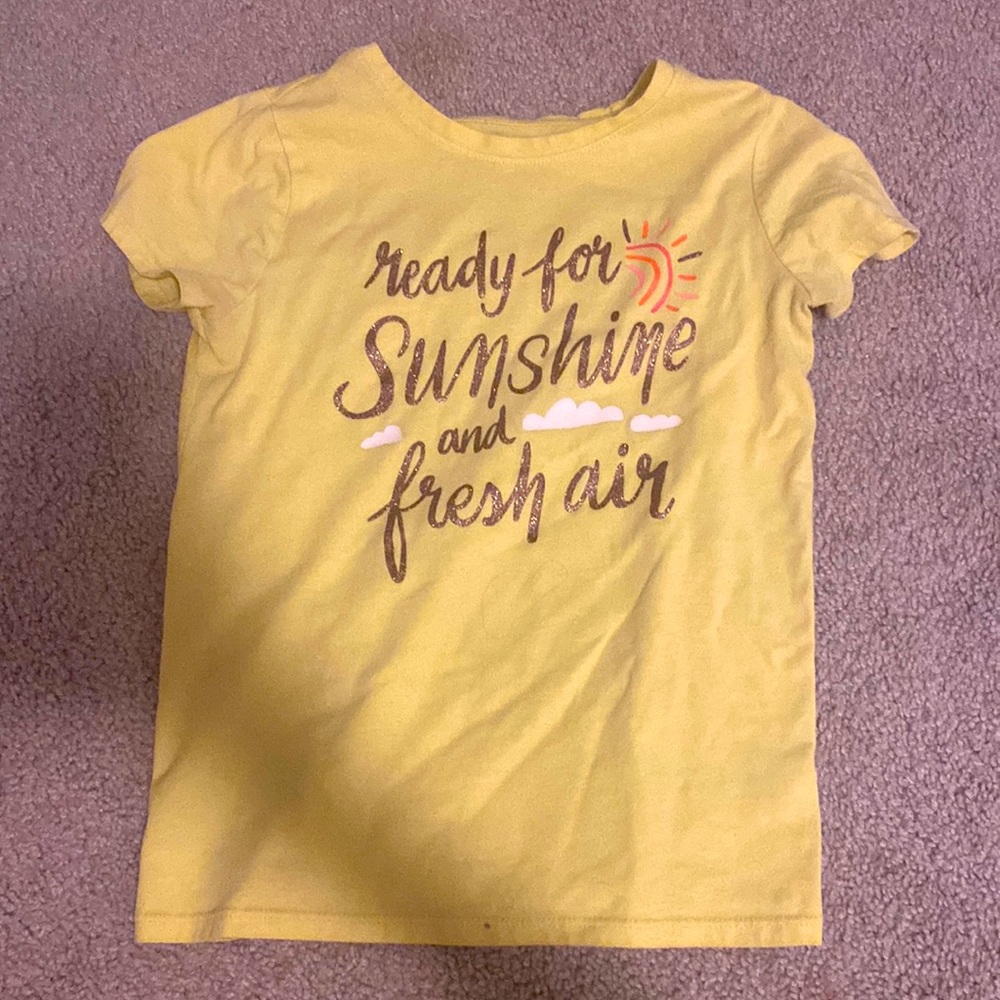 T-shirt with text